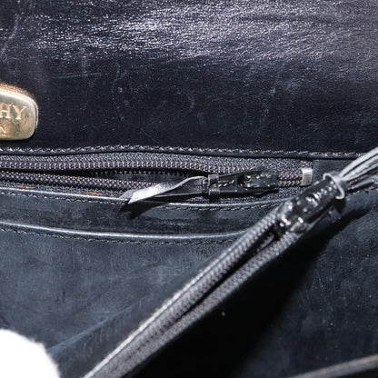 Givenchy Vintage 4G shoulder bag Suede, BLACK, SUEDE, Shoulder bag