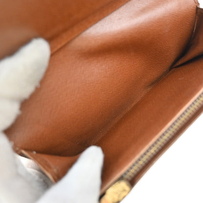 Louis Vuitton Porte Monnaie Billets Tresor Wallet Monogram Canvas, BROWN, CANVAS, Wallets