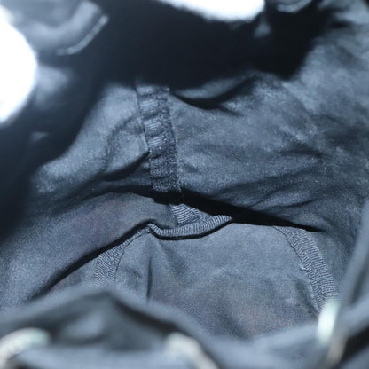 Prada Vela Drawstring Bucket Pouch Tessuto, BLACK, NYLON, Clutche & pouche