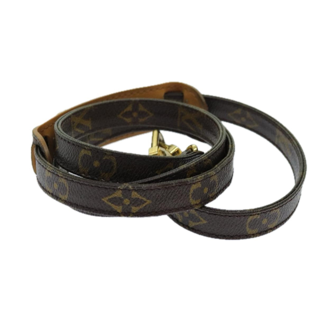 Louis Vuitton Bandouliere Monogram Canvas and Leather, BROWN, CANVAS, Straps