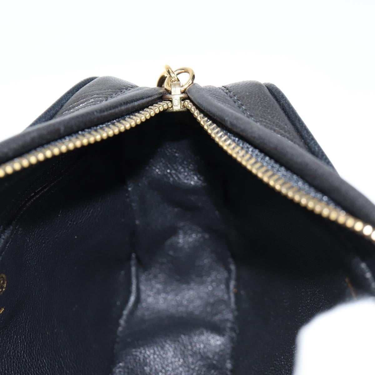 Chanel Camera CC Tassel Bag Leather, BLACK, LEATHER, Clutche & pouche