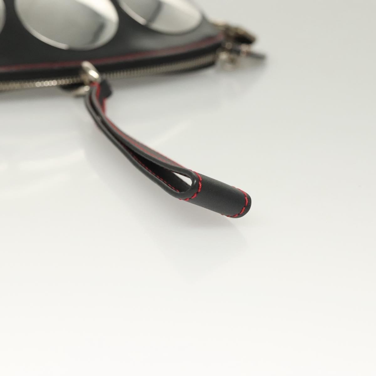 Louis Vuitton Suhari Lockit HandBag Leather, BLACK, LEATHER, Handbag