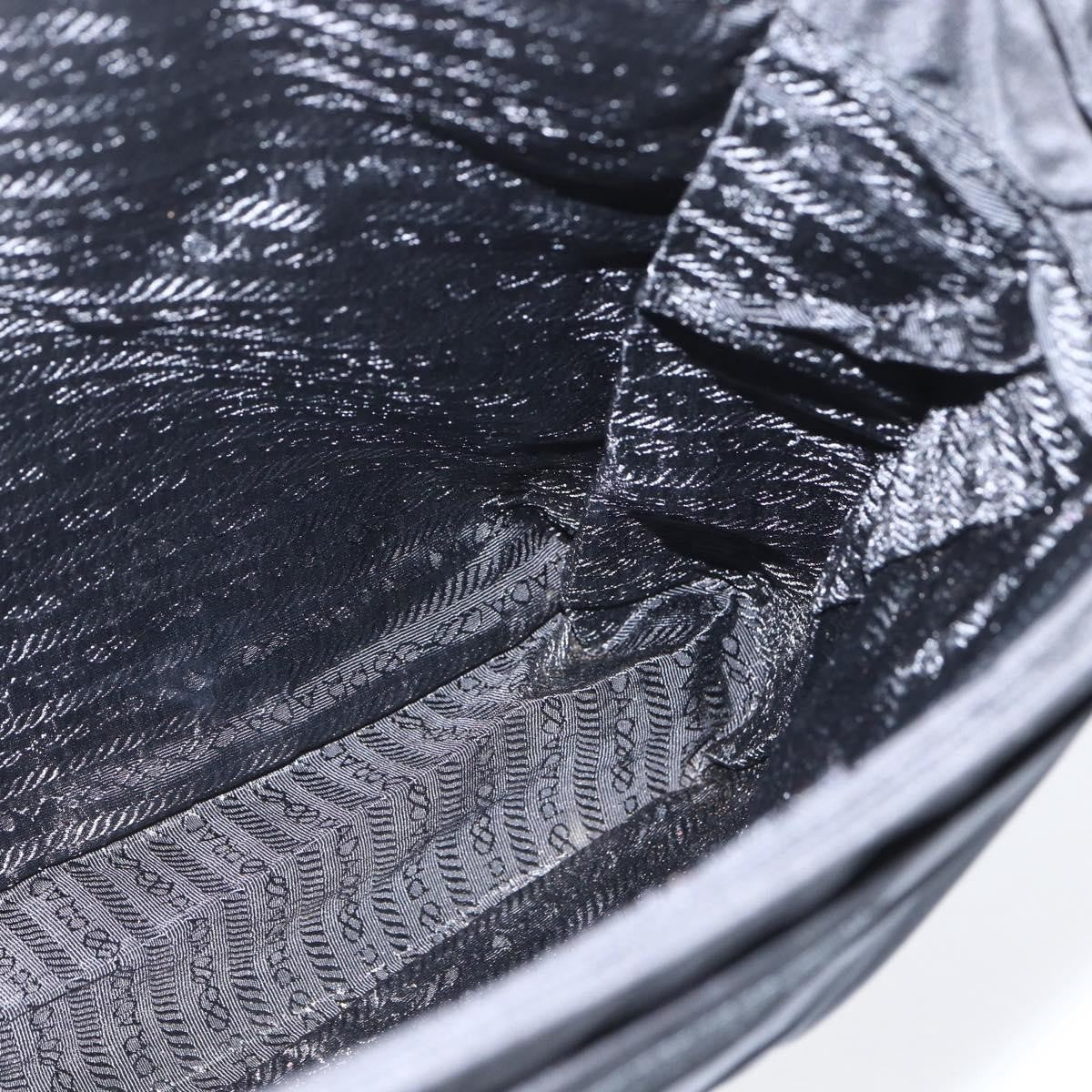 Prada Vintage Tote Nylon, BLACK, NYLON, Tote bag