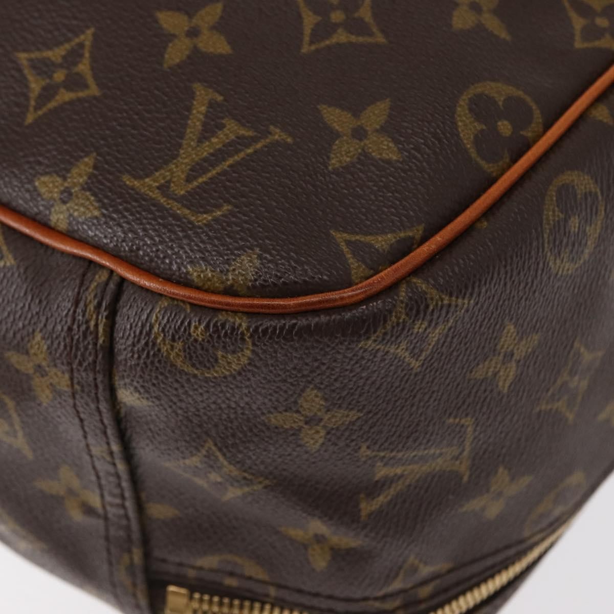 Louis Vuitton Excursion Handbag Monogram Canvas, BROWN, CANVAS, Handbag