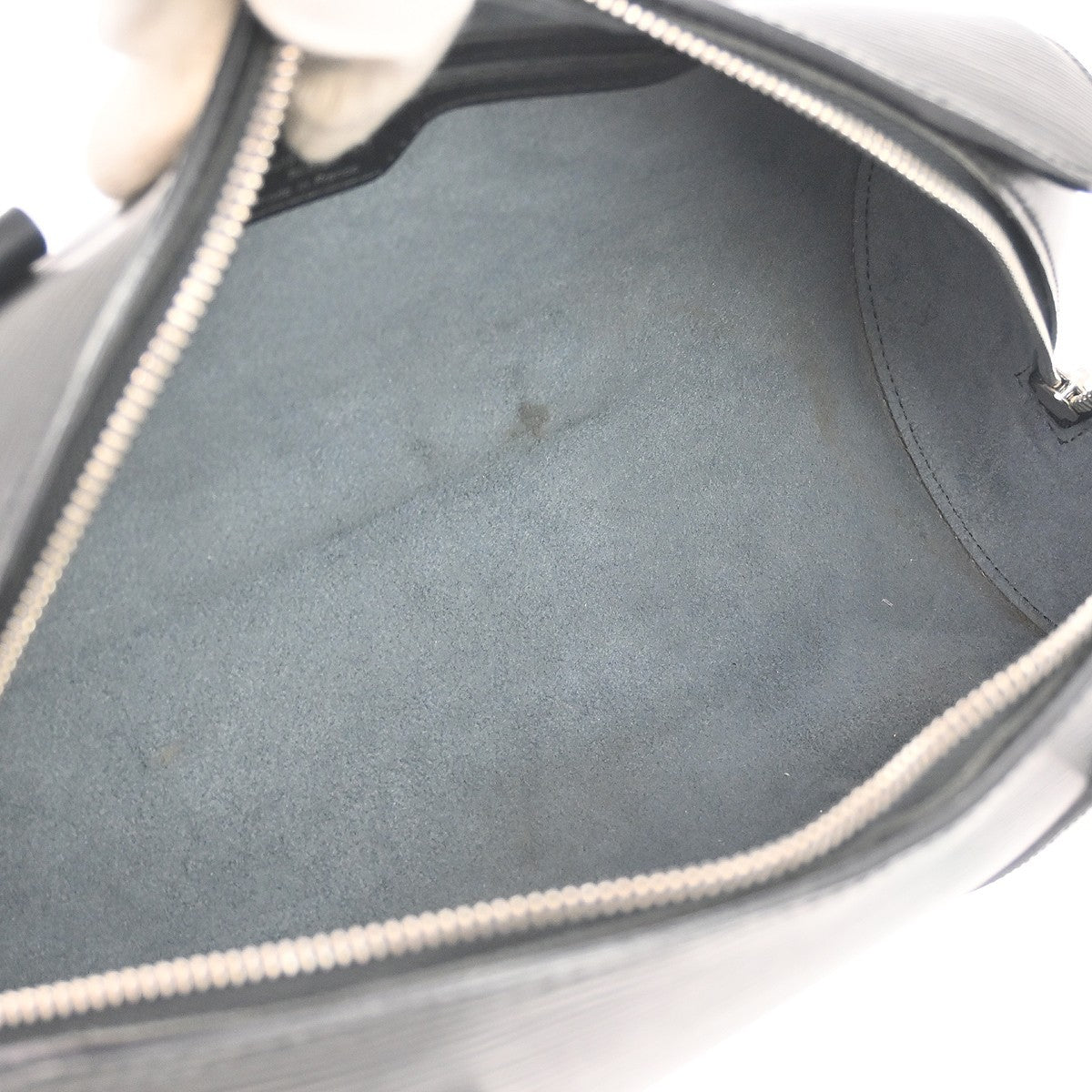 Louis Vuitton Soufflot Handbag Epi Leather, Black, Leather, Handbag