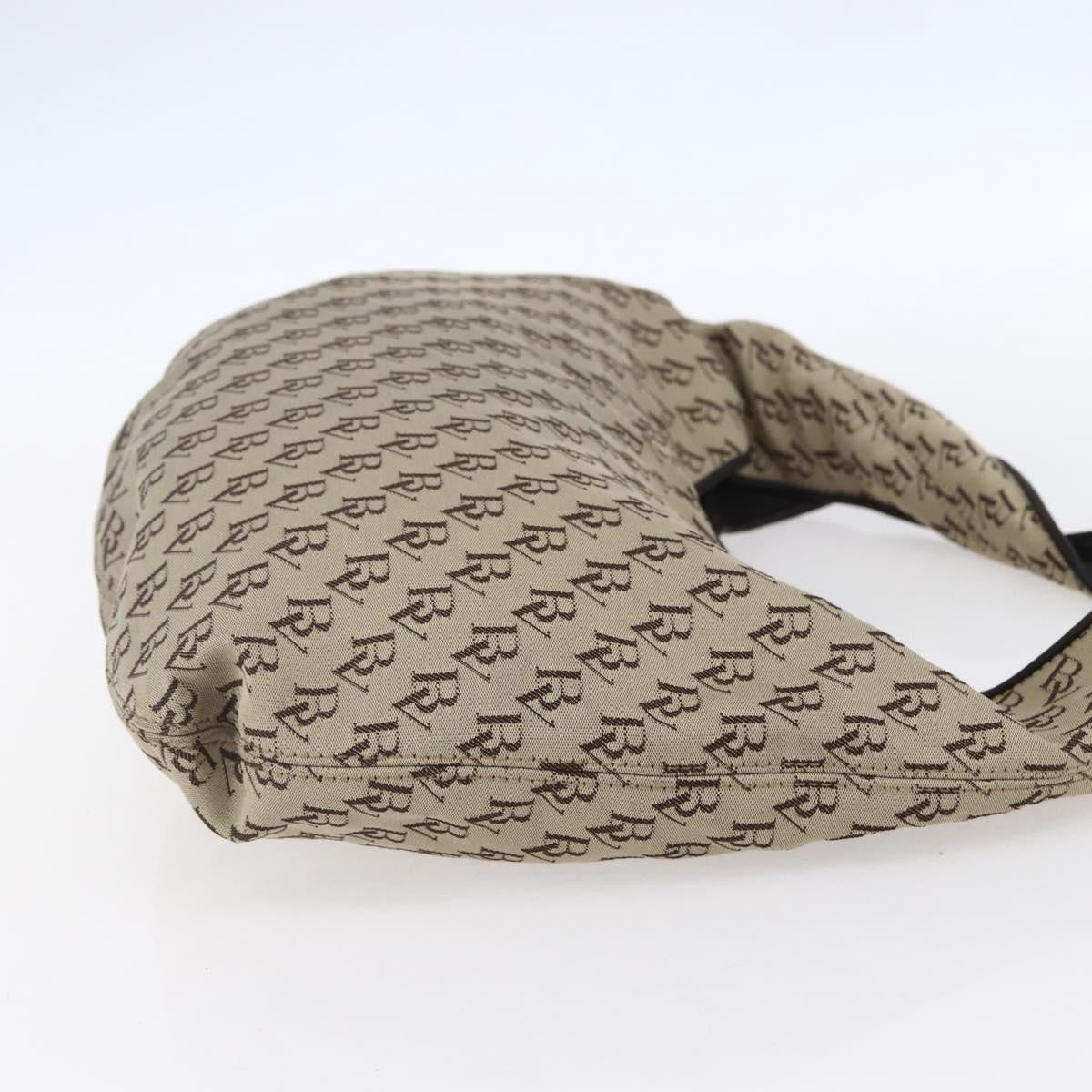 Bottega Veneta Vintage Shoulder Bag Canvas, BEIGE, CANVAS, Shoulder bag