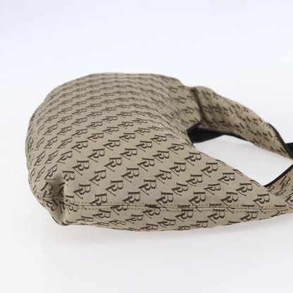 Bottega Veneta Vintage Shoulder Bag Canvas, BEIGE, CANVAS, Shoulder bag