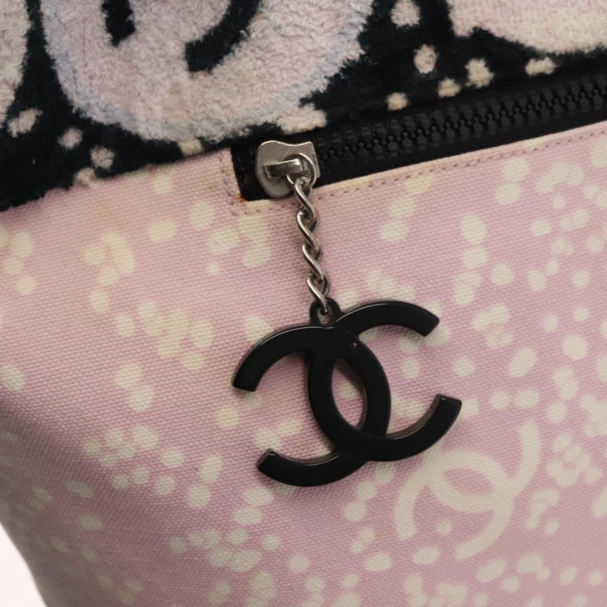 Chanel Vintage Tote Canvas, PINK, CANVAS, Tote bag