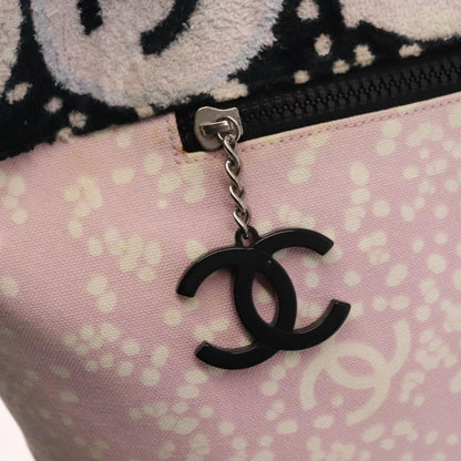 Chanel Vintage Tote Canvas, PINK, CANVAS, Tote bag