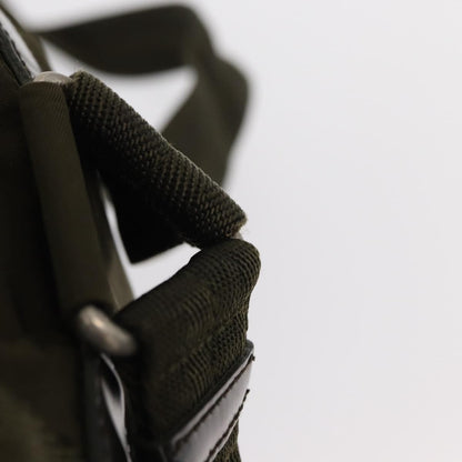 Prada Double Front Pocket Backpack Tessuto, KHAKI, NYLON, Backpack