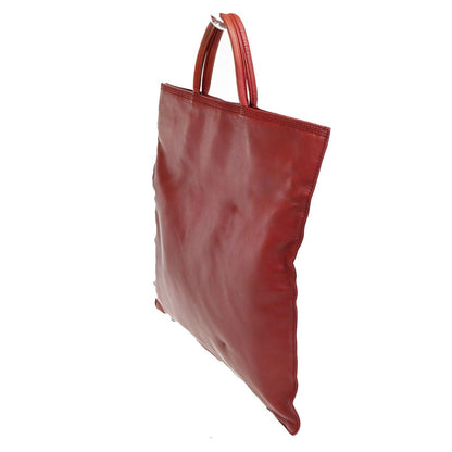 Loewe Vintage Anagram Tote Leather, RED, LEATHER, Tote bag