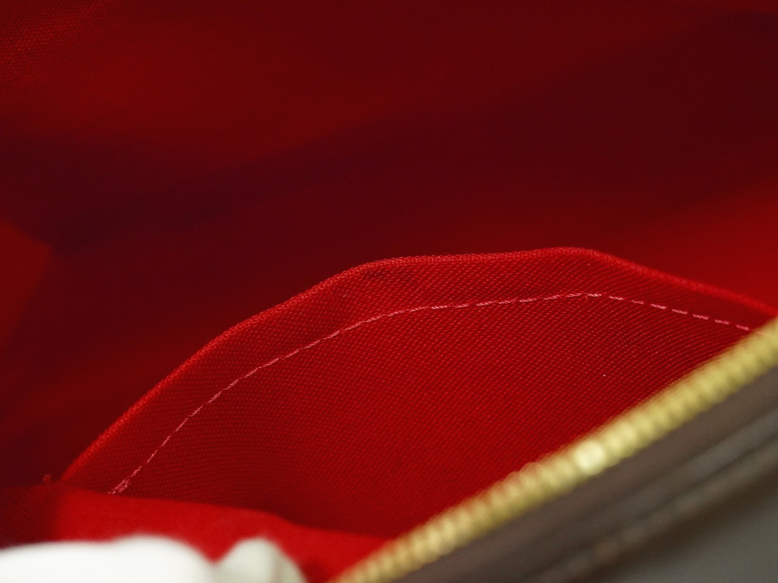 Louis Vuitton Verona Handbag Damier, BROWN, CANVAS, Handbag