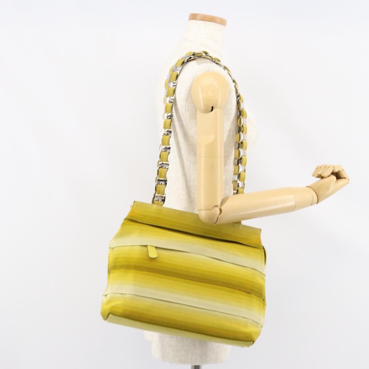 Salvatore Ferragamo Vala tote Canvas, YELLOW, CANVAS, Tote bag