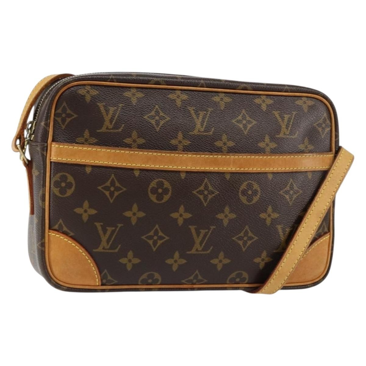 Louis Vuitton Trocadero Handbag Monogram Canvas, BROWN, CANVAS, Shoulder bag