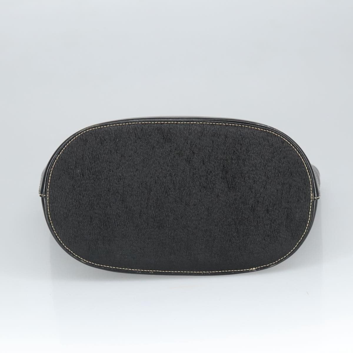 Burberry Handle Tote Leather, BLACK, LEATHER, Tote bag