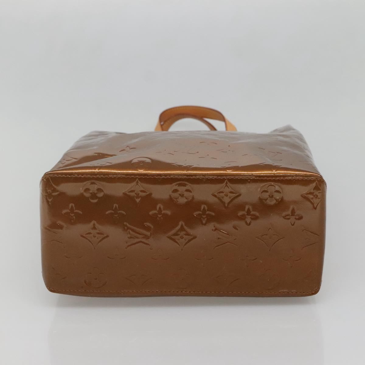 Louis Vuitton Reade Handbag Monogram Vernis, BROWN, PATENT_LEATHER, Handbag