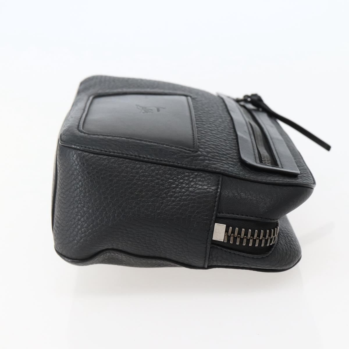 Christian Louboutin Loubiclutch Leather, BLACK, LEATHER, Clutche & pouche