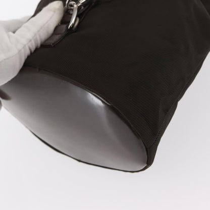 Gucci Vintage Bamboo Sling Backpack Nylon, KHAKI, NYLON, Backpack