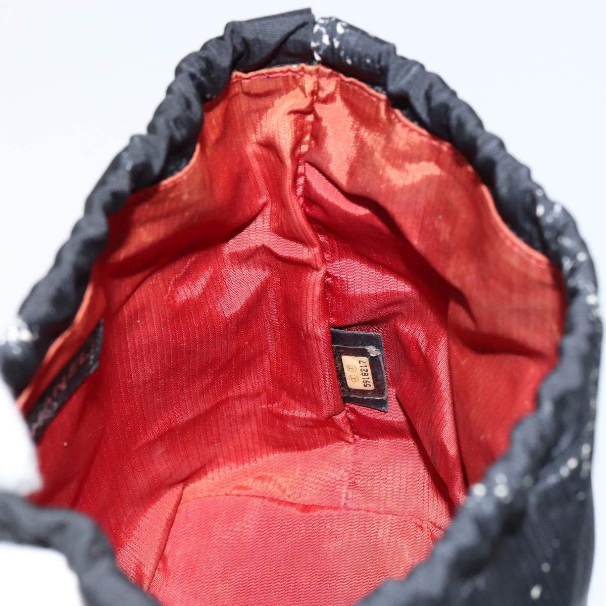 Chanel Travel line pouch Nylon, BLACK, NYLON, Clutche & pouche