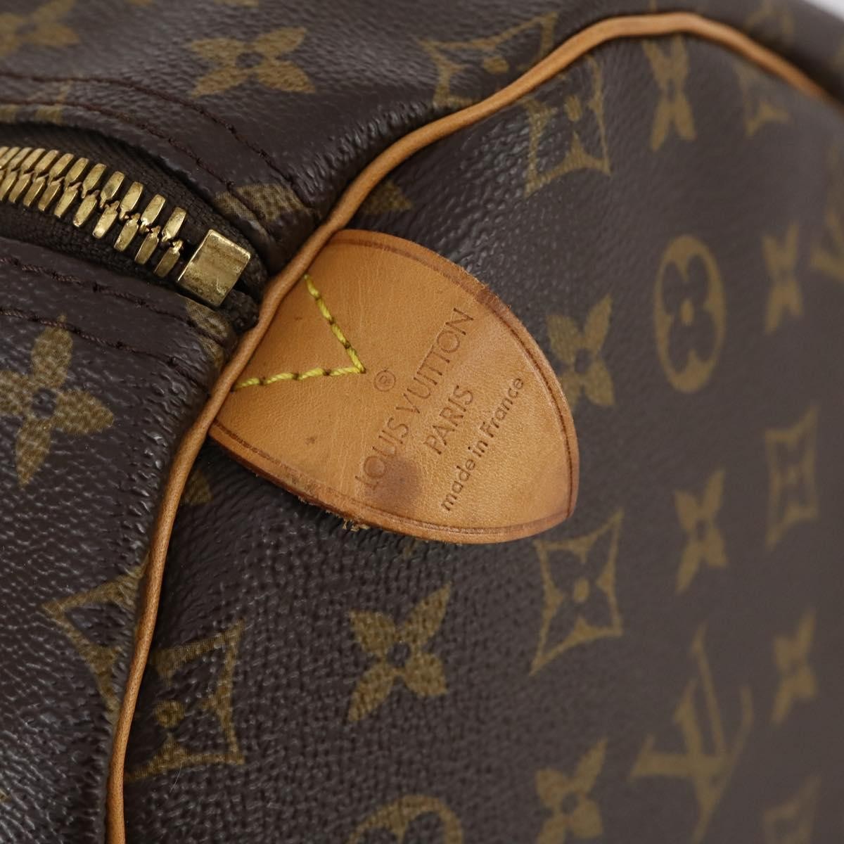 Louis Vuitton Keepall Bag Monogram Canvas, BROWN, CANVAS, Travel bag