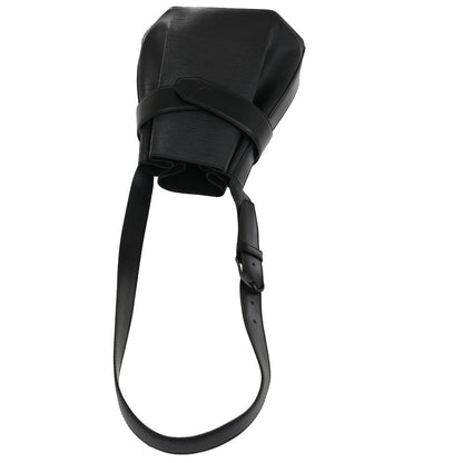 Louis Vuitton Vintage Sac d'Epaule Handbag Epi Leather, BLACK, LEATHER, Shoulder bag