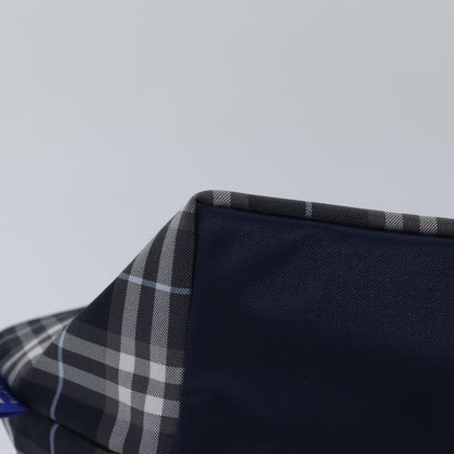 Burberry Nova Check Tote Nylon, NAVY, NYLON, Tote bag