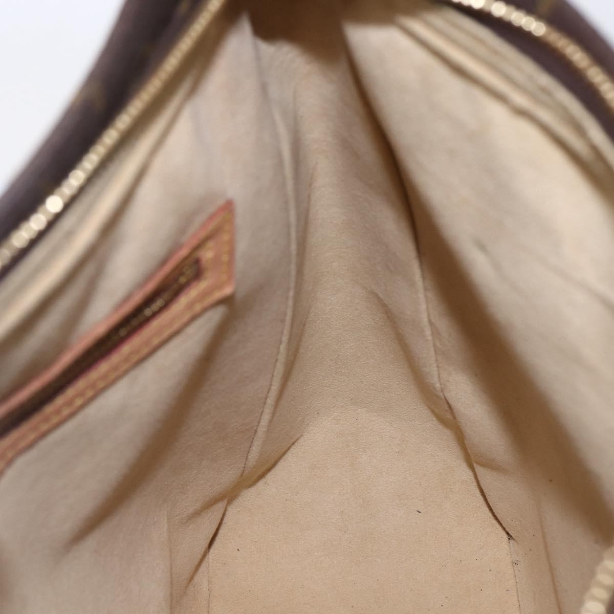 Louis Vuitton Looping Handbag Monogram Canvas, BROWN, CANVAS, Shoulder bag