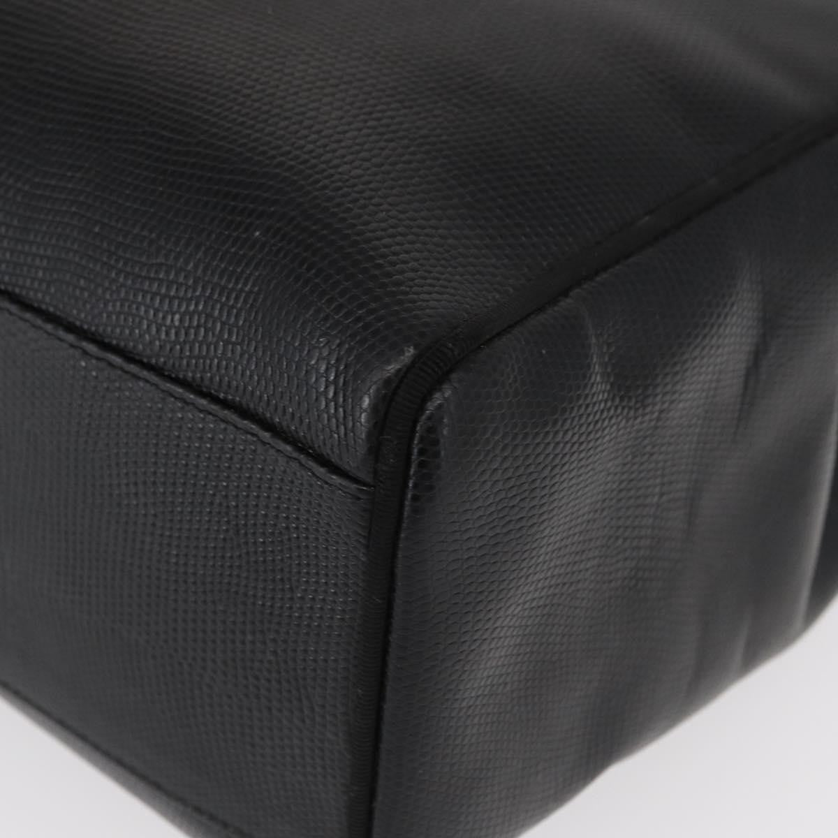 Salvatore Ferragamo Vala tote Leather, BLACK, LEATHER, Tote bag