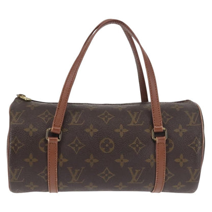 Louis Vuitton Papillon Handbag Monogram Canvas, BROWN, CANVAS, Handbag