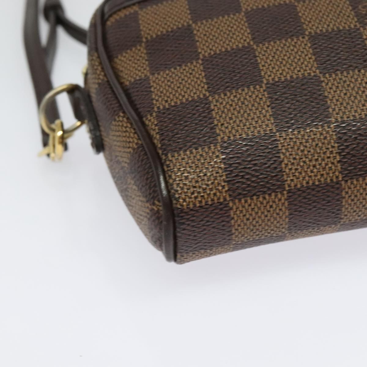 Louis Vuitton Ipanema Pochette Damier, BROWN, CANVAS, Shoulder bag