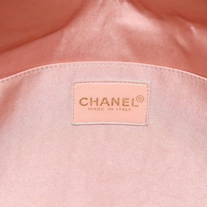 Chanel Vintage Drawstring Pouch Nylon, PINK, NYLON, Clutche & pouche