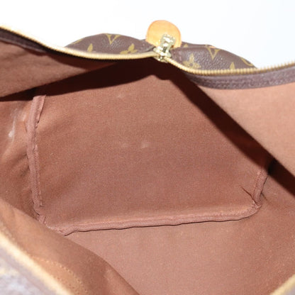 Louis Vuitton Keepall Bandouliere Bag Monogram Canvas, BROWN, CANVAS, Travel bag