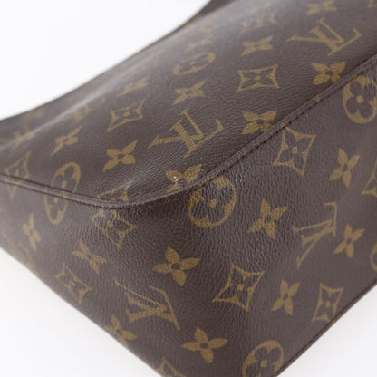 Louis Vuitton Looping Handbag Monogram Canvas, BROWN, CANVAS, Shoulder bag