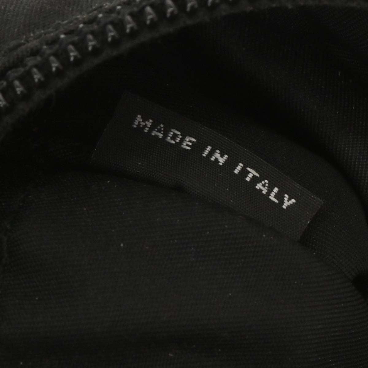 Prada Front Pocket Messenger Bag Tessuto, BLACK, NYLON, Shoulder bag