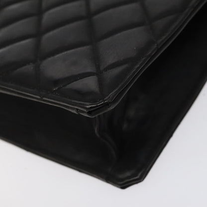 Chanel Vintage Chain Handle Tote Patent leather, BLACK, PATENT_LEATHER, Tote bag