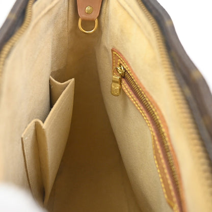 Louis Vuitton Looping Handbag Monogram Canvas, BROWN, CANVAS, Shoulder bag