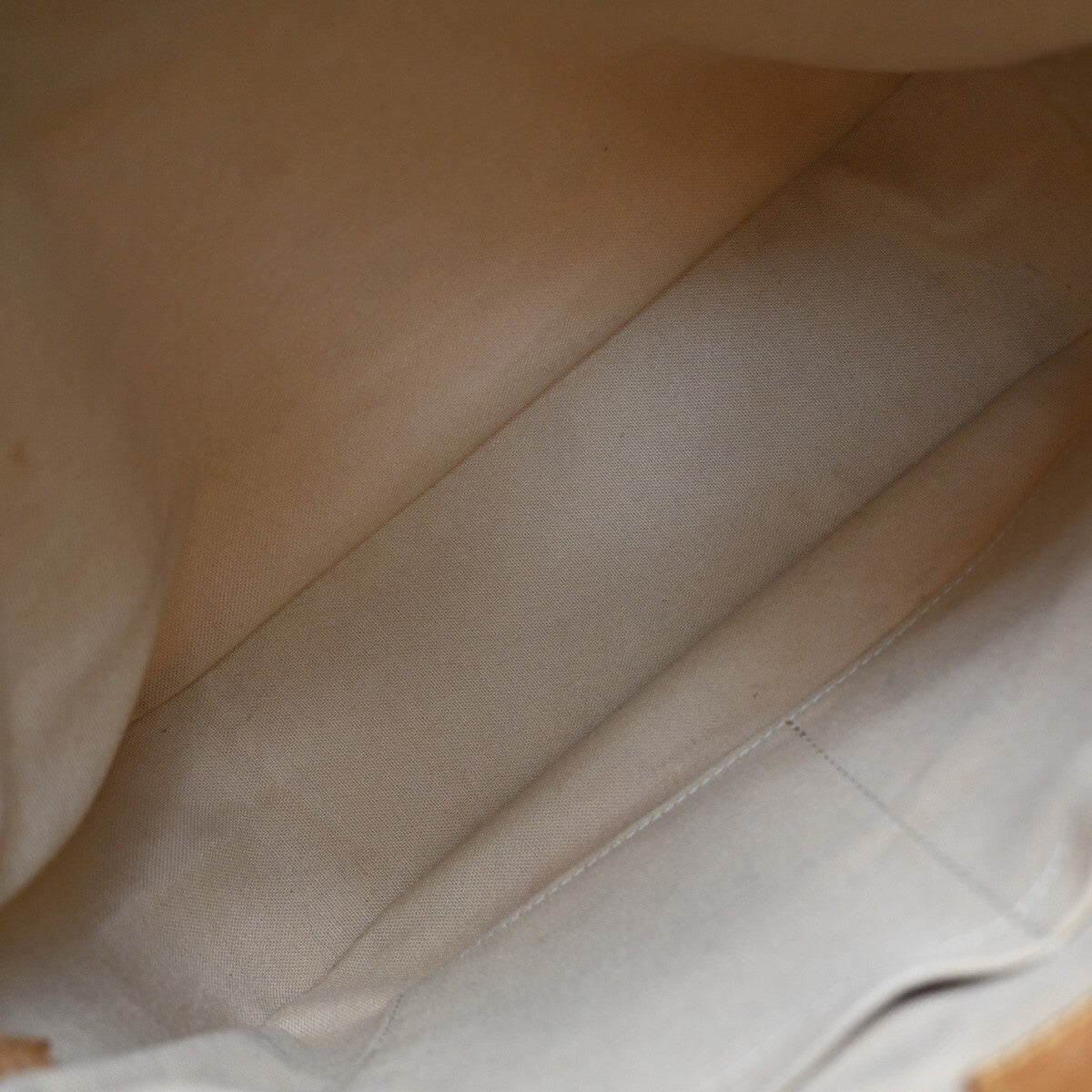 Louis Vuitton Siracusa Handbag Damier, WHITE, CANVAS, Shoulder bag