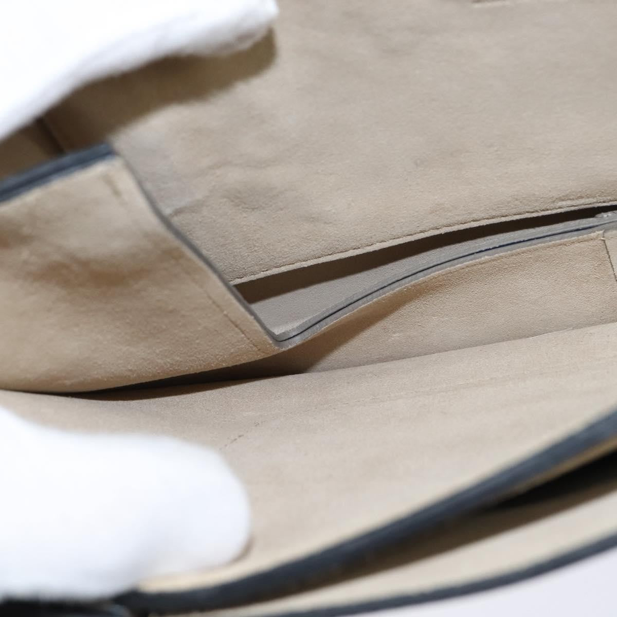 Chloe Faye Shoulder Bag Leather and Suede, NAVY, LEATHER, Shoulder bag