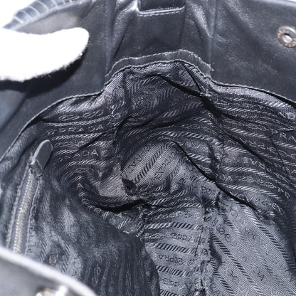 Prada Vintage Shoulder Bag Tessuto, BLACK, NYLON, Shoulder bag