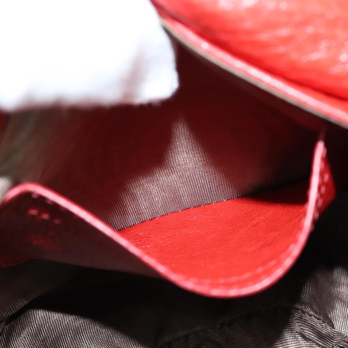 Chloe Lily Shoulder bag Leather, RED, LEATHER, Shoulder bag