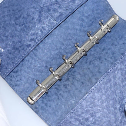 Louis Vuitton Agenda Cover Epi Leather, BLUE, LEATHER, Wallets