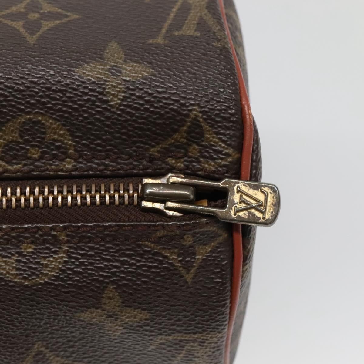 Louis Vuitton Papillon Handbag Monogram Canvas, BROWN, CANVAS, Handbag
