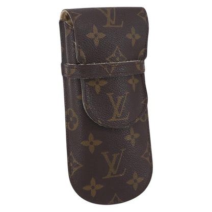 Louis Vuitton Etui à lunette Canvas, BROWN, CANVAS, Toiletry Case