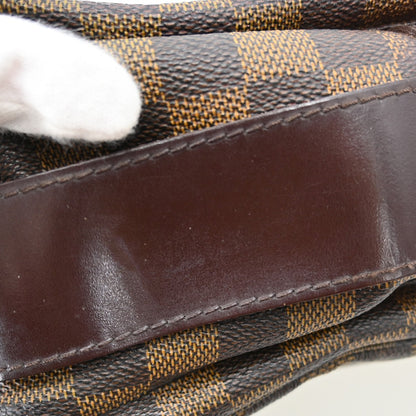 Louis Vuitton Naviglio Handbag Damier, BROWN, CANVAS, Shoulder bag