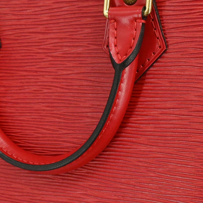Louis Vuitton Vintage Alma Handbag Epi Leather, RED, LEATHER, Handbag