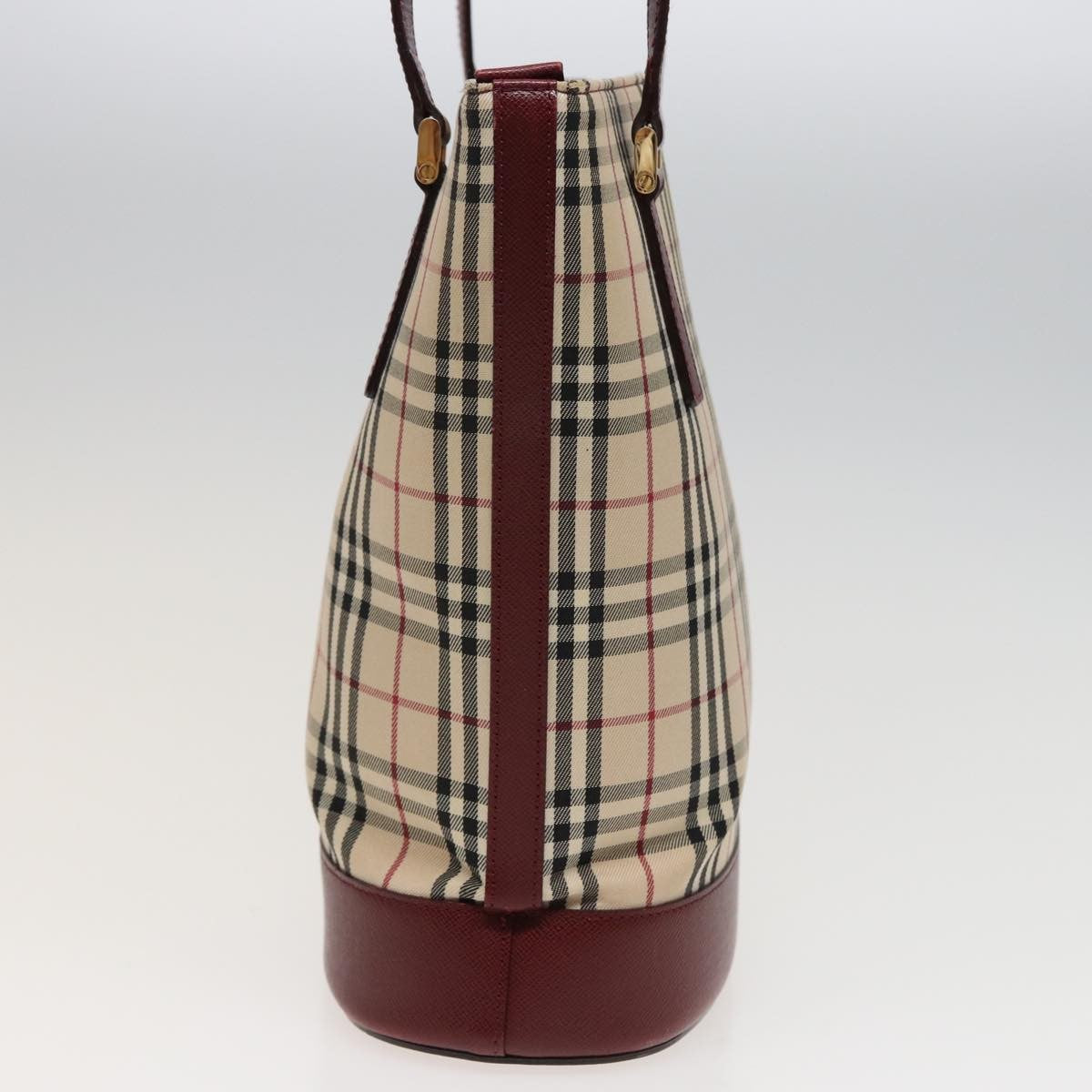 Burberry Nova Check Tote canvas check pattern, BEIGE, CANVAS, Tote bag