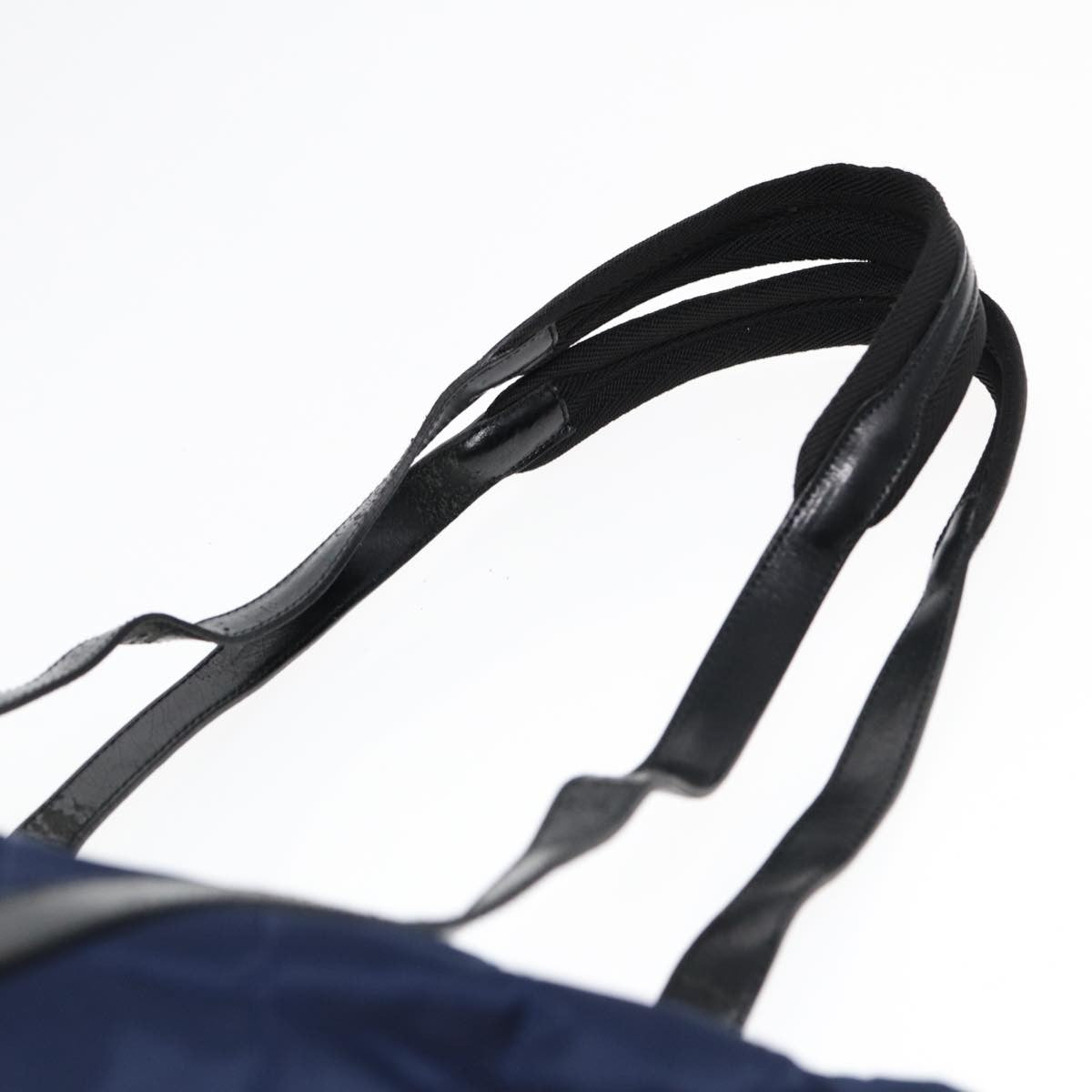 Prada Vintage Shoulder Bag Quilted Tessuto, NAVY, NYLON, Shoulder bag