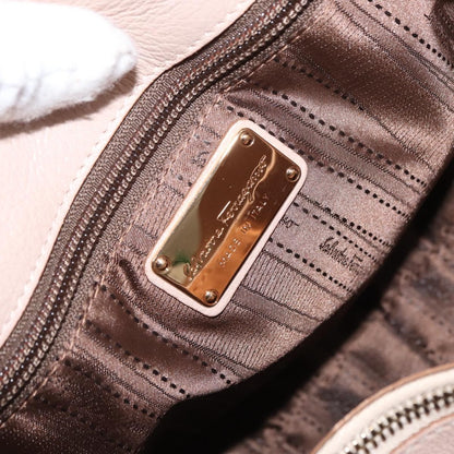 Salvatore Ferragamo Betulla Chain Tote Leather, PINK, LEATHER, Tote bag