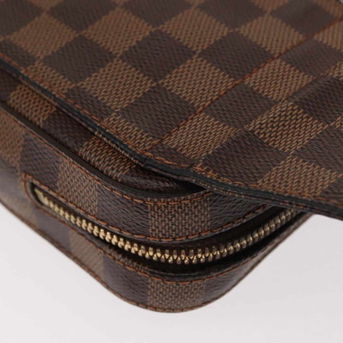 Louis Vuitton Geronimos Waist Bag Damier, BROWN, CANVAS, Shoulder bag