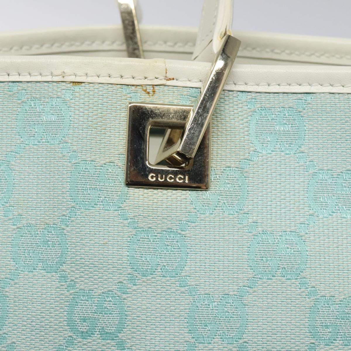 Gucci GG Canvas Bag Canvas, BLUE, CANVAS, Handbag